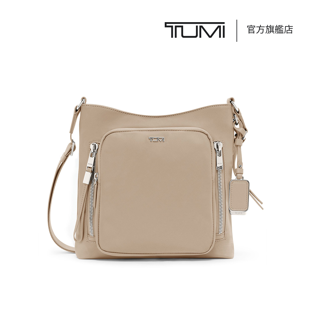 TUMI Voyageur Tyler 都會時尚斜背包 - 燕麥色