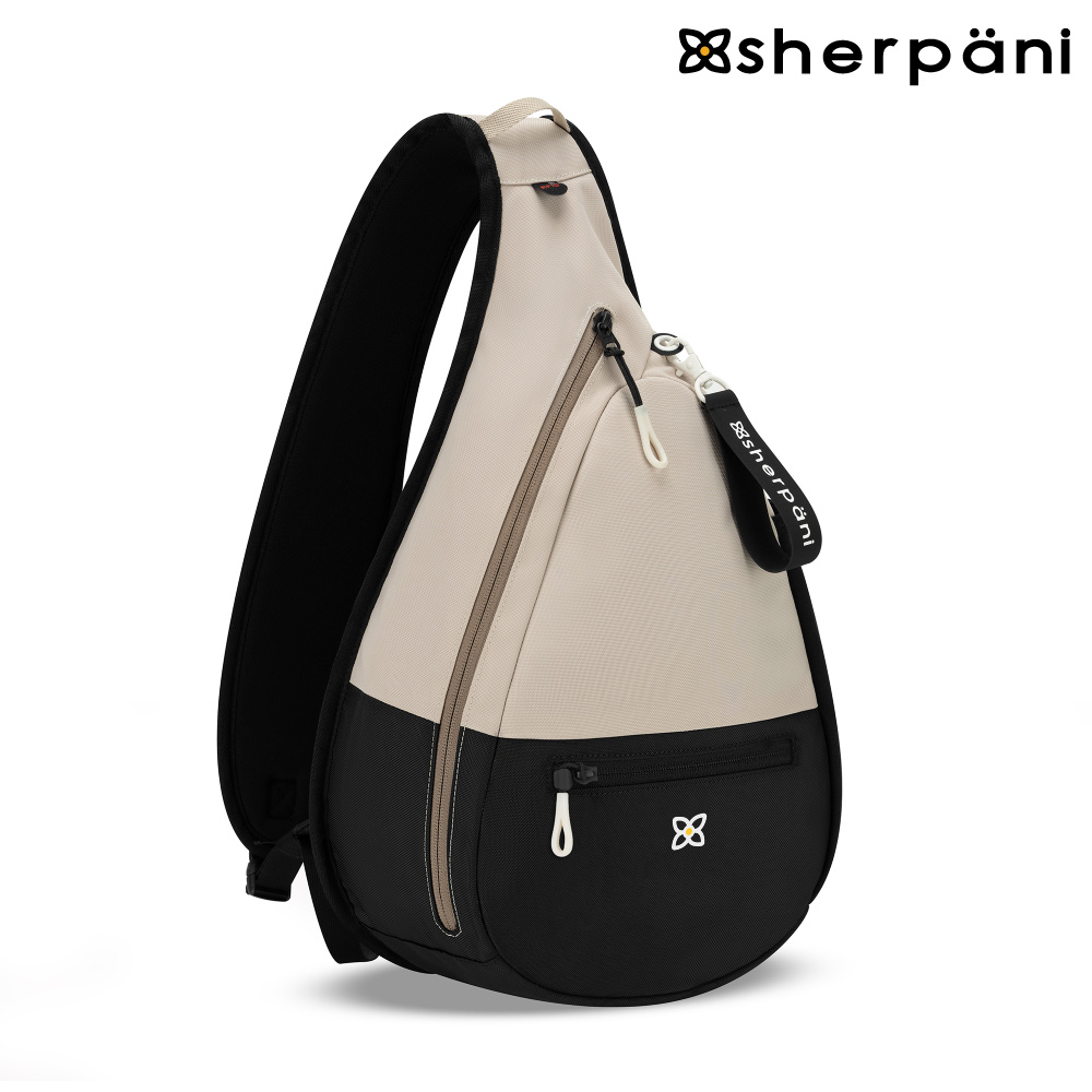 Sherpani RFID 防潑水多功能斜肩包 (25II) Esprit 10L｜卡其/Con Leche