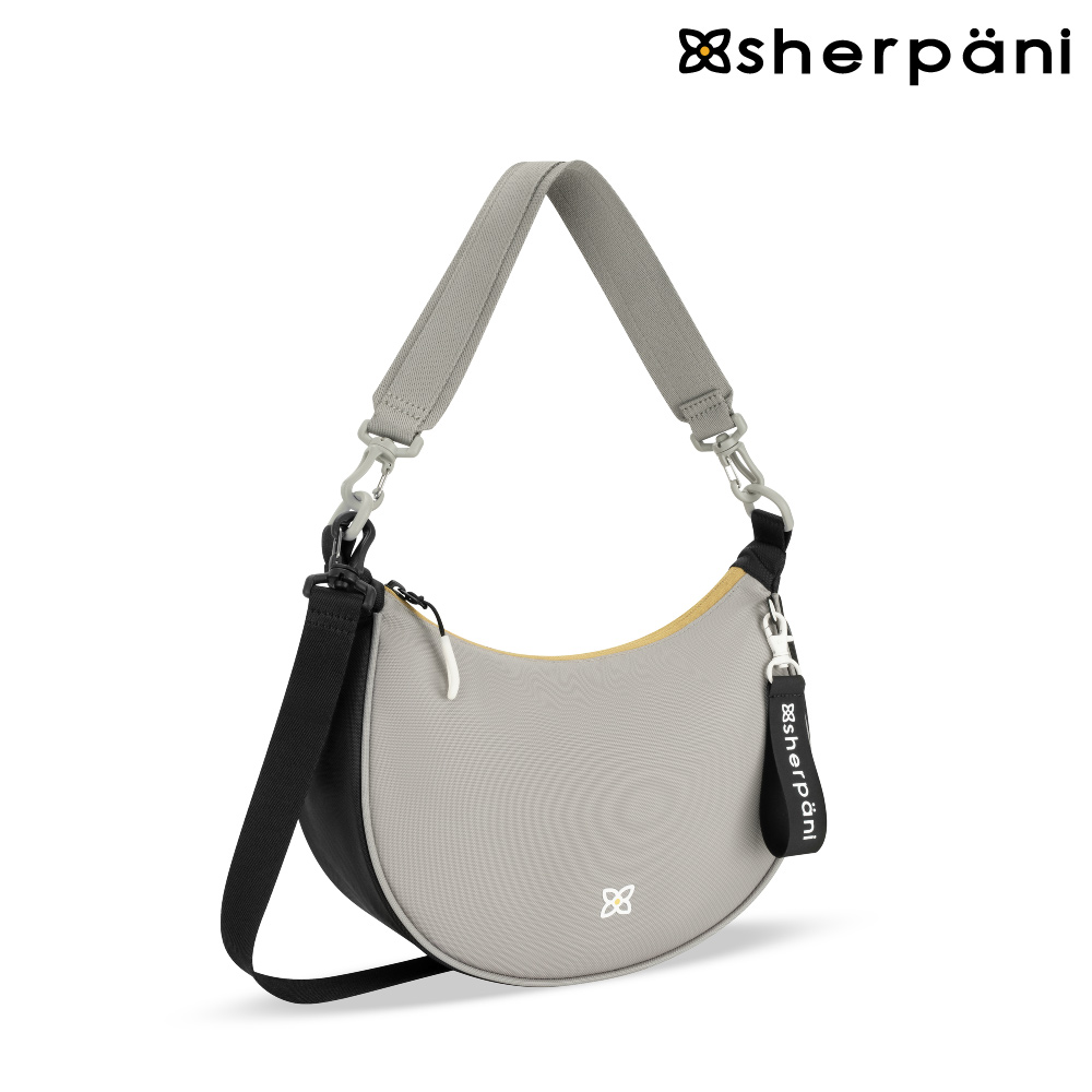 Sherpani RFID 防潑水多功能斜背包 (25II) Mina 5L|芥末灰-黑/Wasabi Stone