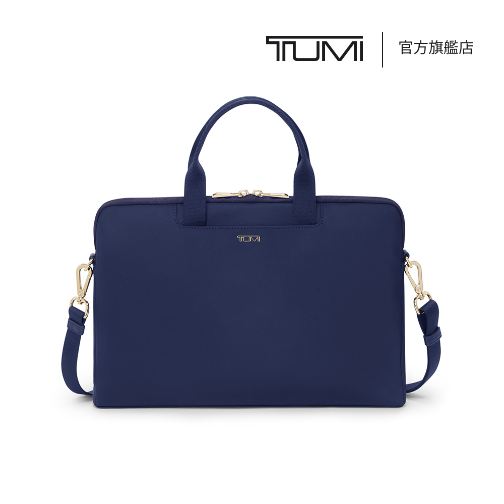 TUMI Voyageur Dakota 14 吋筆電商務斜背包 - 皇家藍 (TUMI 官方旗艦店)