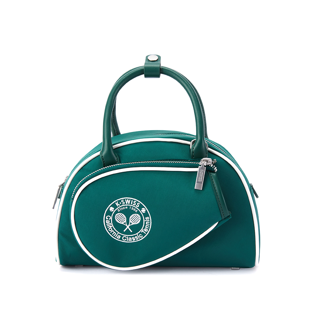 K-SWISS 手提包 WS LS HAND BAG 01 拉鍊 休閒 中性 男款 女款 綠色 BG677-309