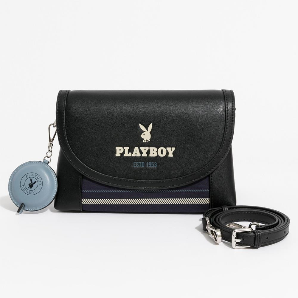 PLAYBOY PLAYBOY - 斜背包 Urban Pulse系列 - 藍色(2025秋冬女包)