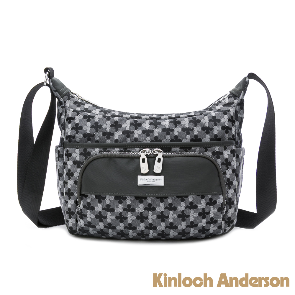 Kinloch anderson 金安德森 Serene幸運草造型船型包-夜霧黑
