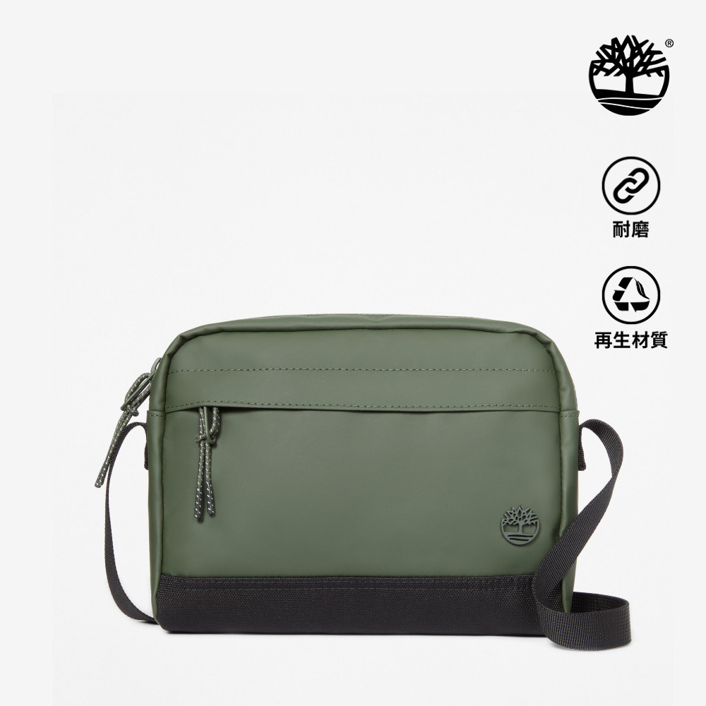 Timberland 中性深綠色Weather-Ready側背包|A278AU31