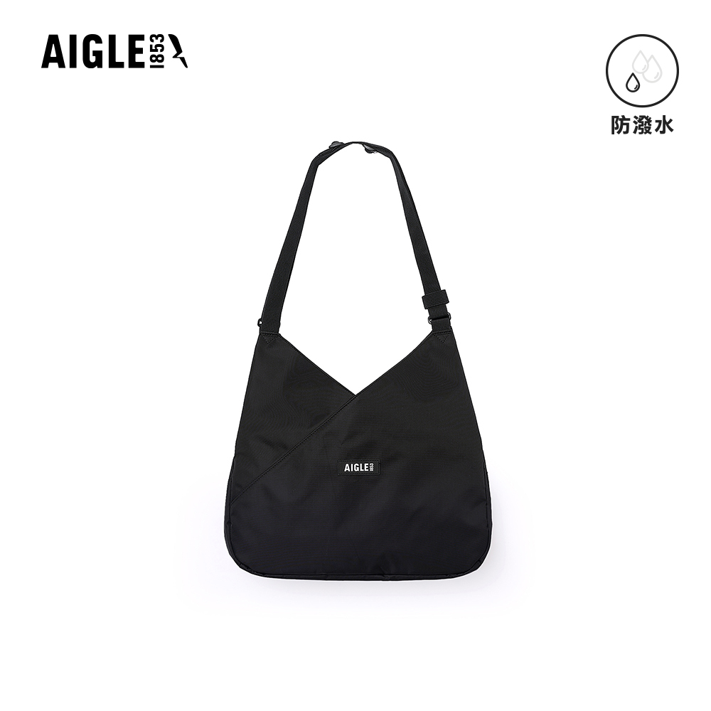 AIGLE 防潑側背包 10L|AG-5AB13A100 黑色 (防水包 斜背包 旅行包 側肩背包 旅遊小包)