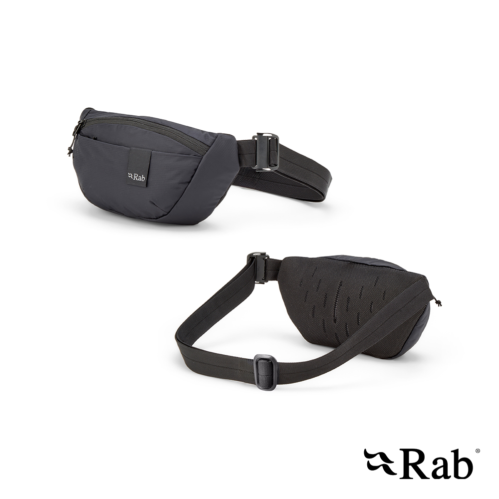 RAB Tygen 2L 休閒腰包 2L 黑色 #QAQ34