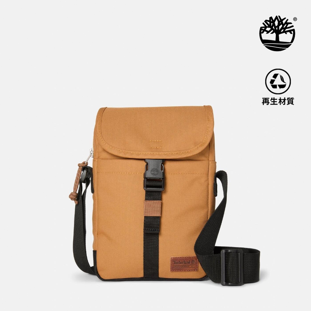 Timberland 中性小麥色Heritage經典側背包|0YH6AP47