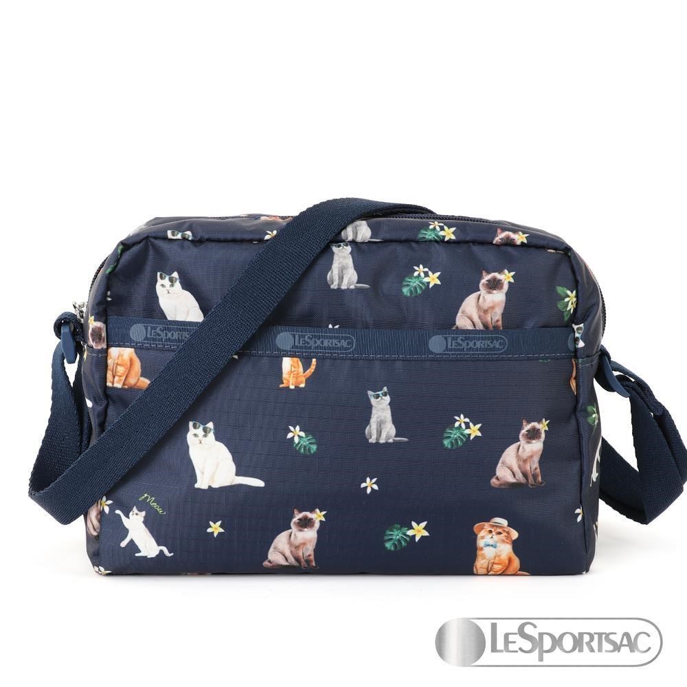 LeSportsac Standard 側背隨身包(海島貓咪) - PChome 24h購物