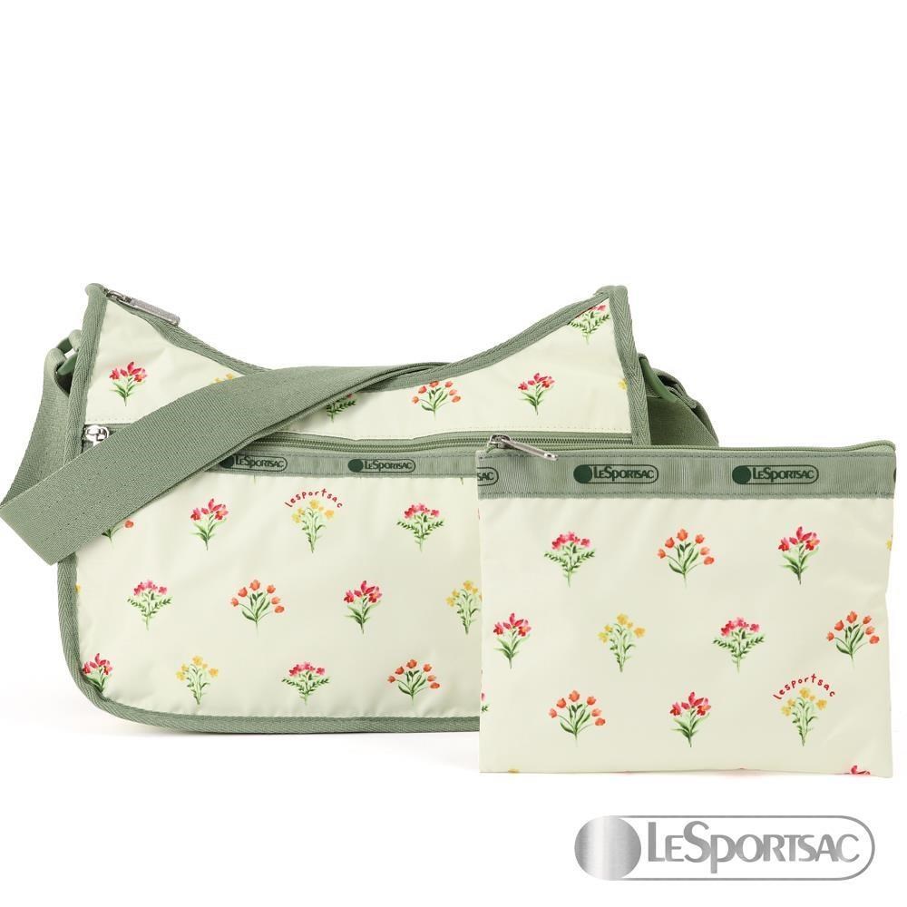 LeSportsac Standard 側背水餃包/流浪包 (夏日花境)