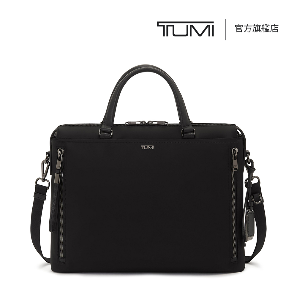 TUMI Voyageur Kendallvile 經典商務公事包 - 黑