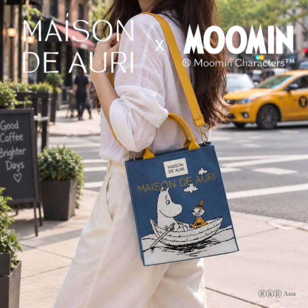 Maison de Auri 厚針織 / BUCKET MOOMIN|SUNNY BLUE 晴日藍