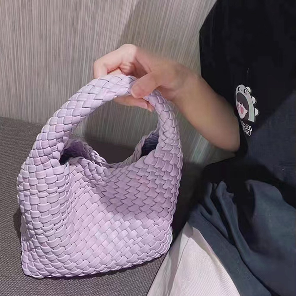 LEESA 凱莉流行商品館 托特包大 包包 菜籃子 托特包 子母包 編織水桶包 女包 編織包 867