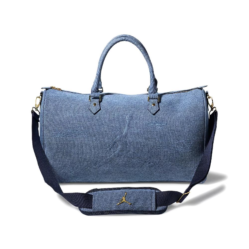 NIKE 耐吉 行李袋 Jordan Denim 丹寧 水洗牛仔 旅行 JD2643014AD-002