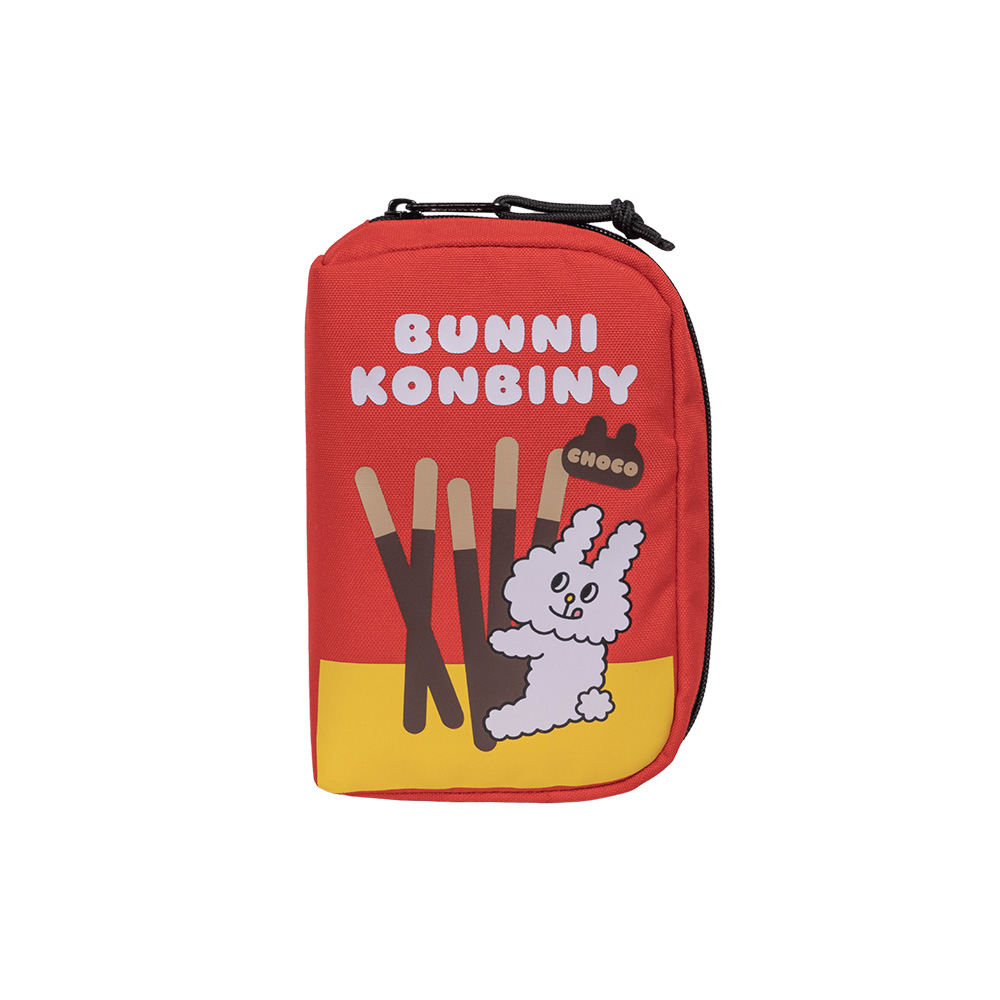 OUTDOOR Bunni Konbiny聯名化妝包-紅色 OD163149RD