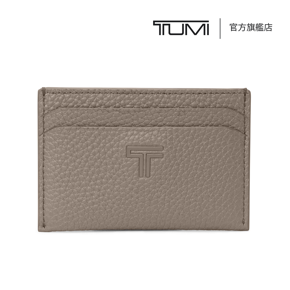 TUMI Turin 纖薄卡片夾 - TAUPE DRIFTWOOD