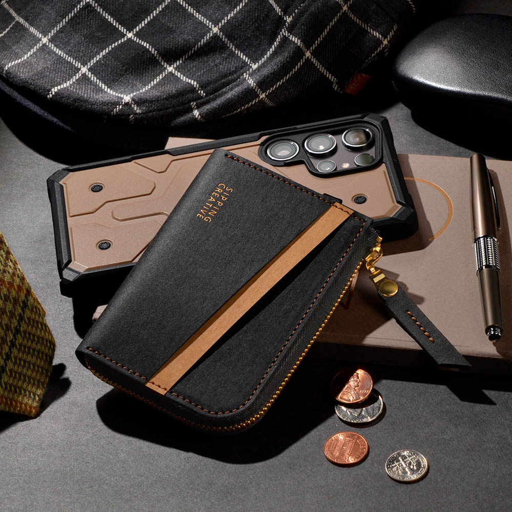 SIPPING CREATIVE 俬品創意L型零錢包_時尚黑- PChome 24h購物