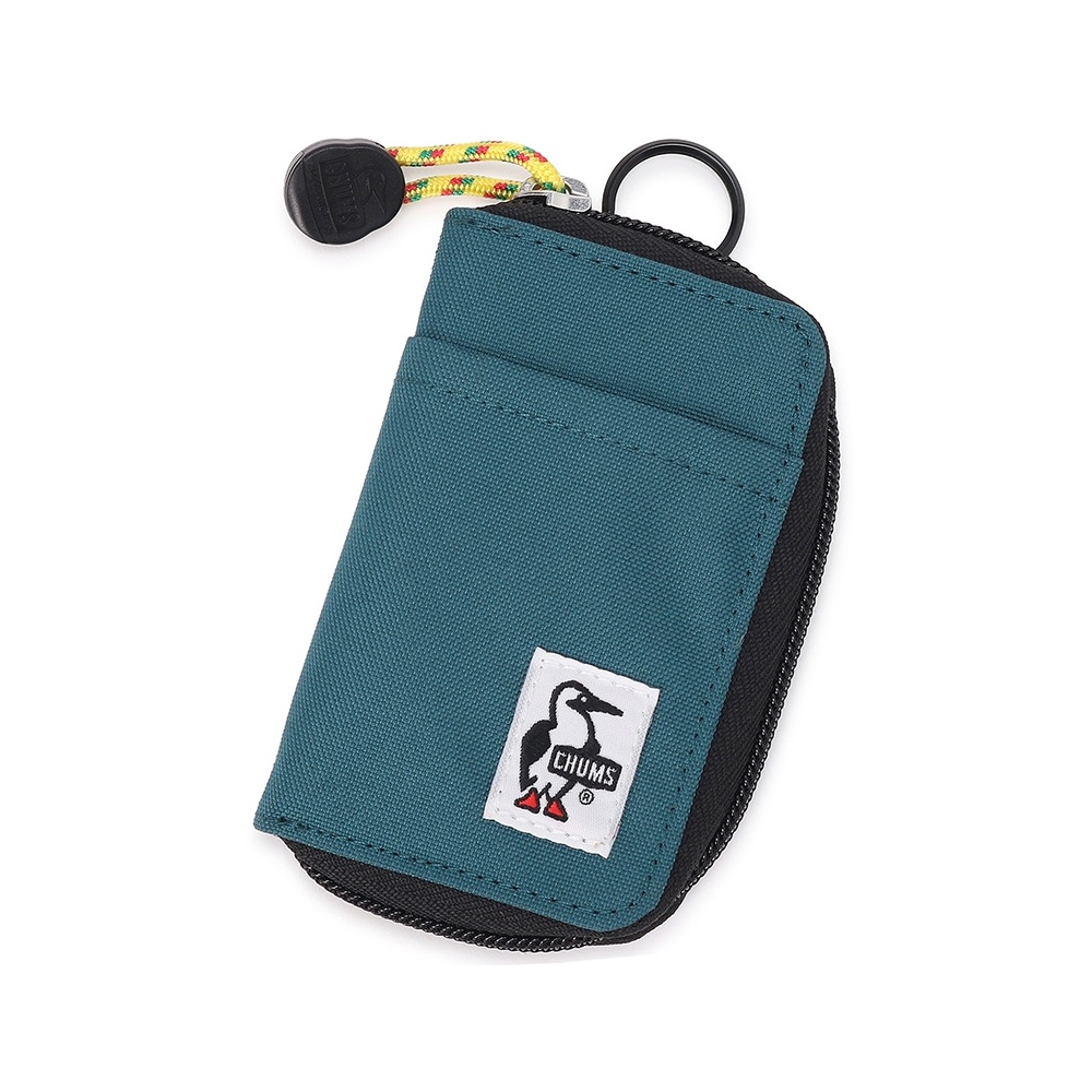 CHUMS Recycle Smart Key Zip Case卡夾零錢包 深藍綠 CH604066T035
