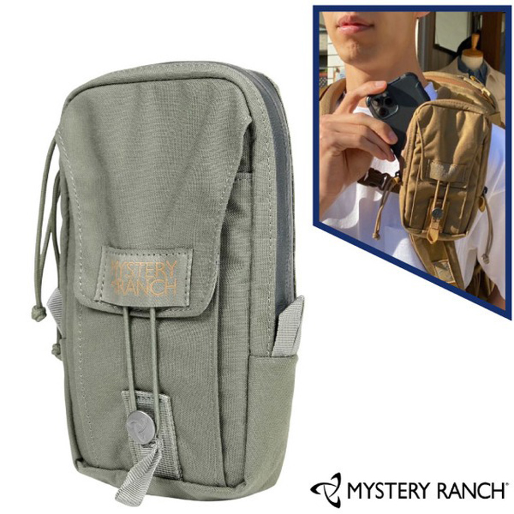 Mystery Ranch 神秘農場 Tech Holster 手機包.配件包.隨身包袋/防潑水拉鍊.使用PALS織帶的MOLLE系統/ 61291