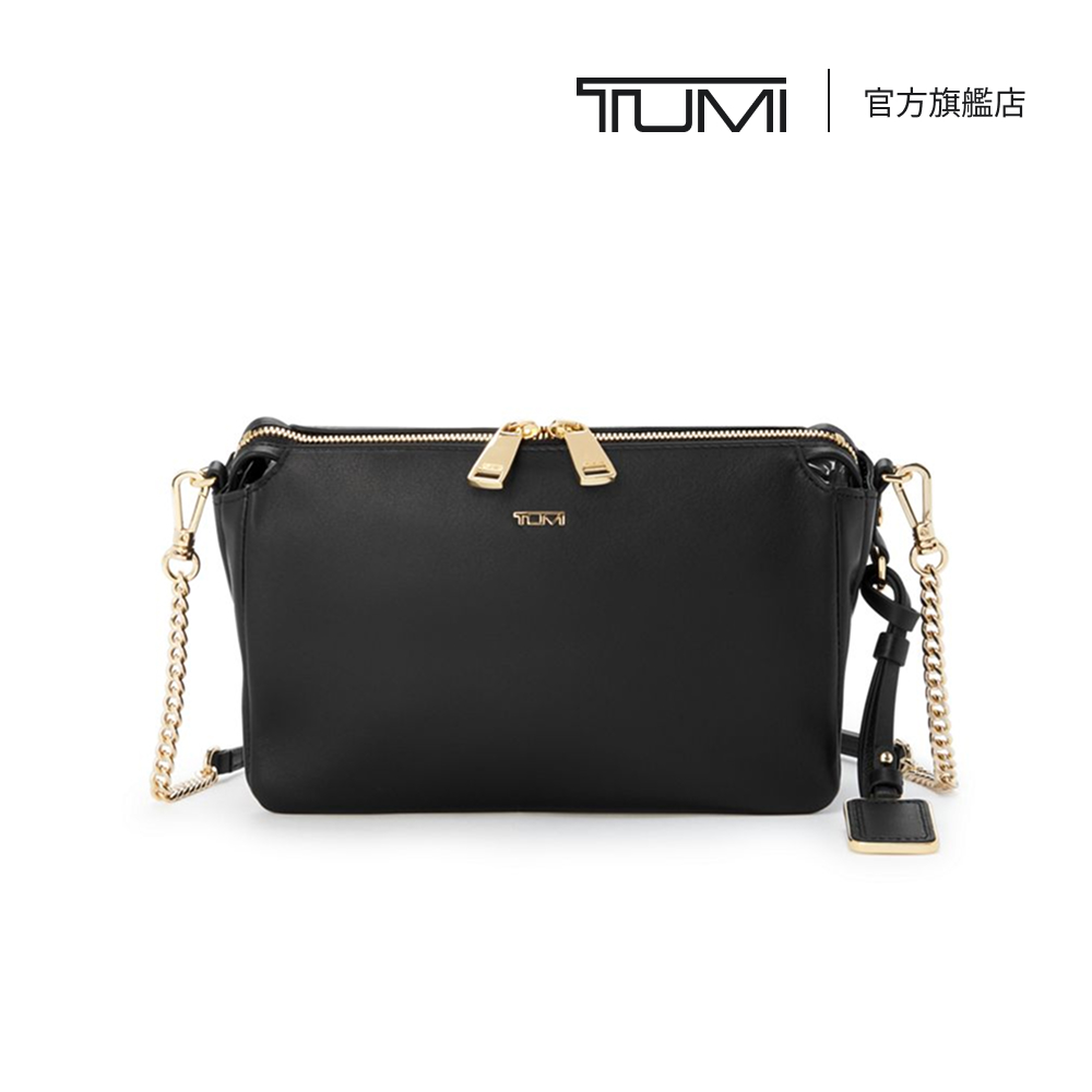 TUMI Voyageur Helena 都會時尚皮革斜背包