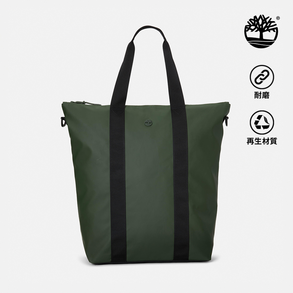 Timberland 中性綠色Weather-Ready托特包|0YHDSU31
