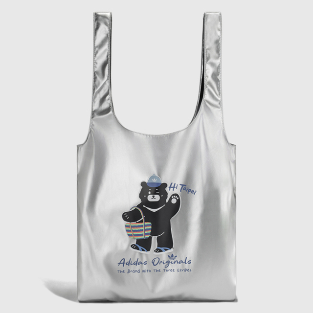 adidas 愛迪達 Adidas 愛迪達 Tp Bear Tote A LD6392 托特包 肩背 手提 銀 黑熊 台北