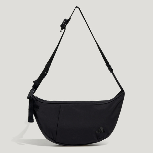 adidas 愛迪達 Adidas 愛迪達 Tech Sh Bag L KR2561 側背包 肩背 斜背 半月包 水餃包 小包 黑
