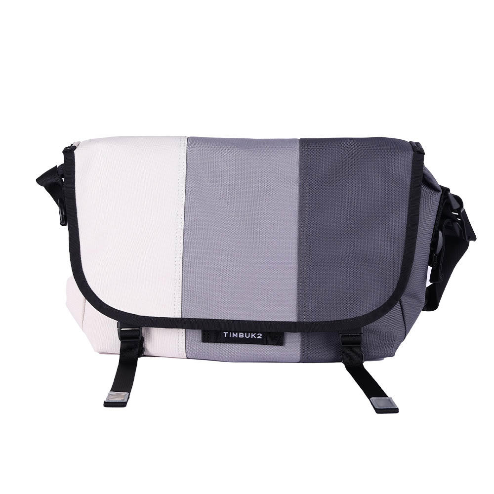 TIMBUK2 Classic Messenger CorduraR Eco 11 吋經典郵差包 - 白泥炭灰拚色