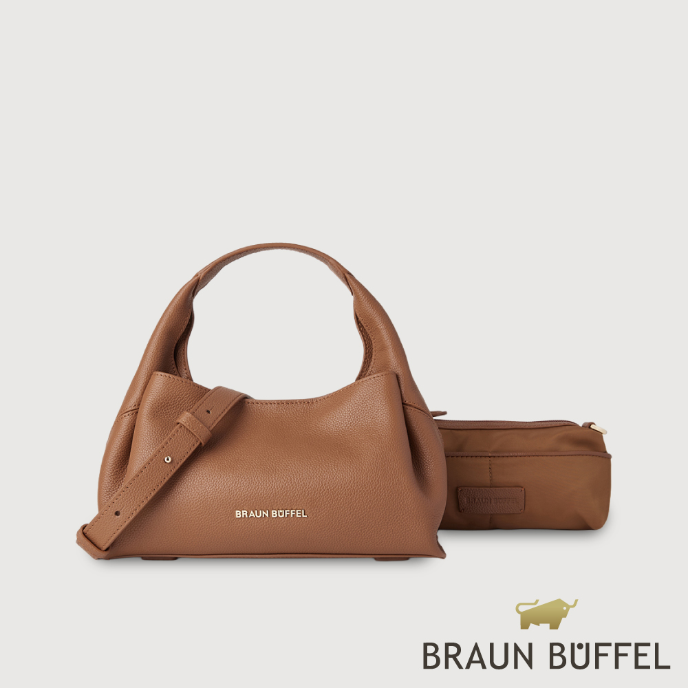 BRAUN BUFFEL 德國小金牛 台灣總代理 薇拉-C 小肩包-麥色/BF2004-51-BRA