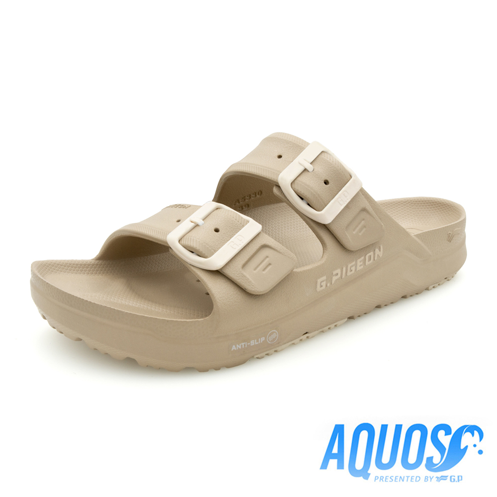 G.P 啟蒙 【G.P】女款AQUOS 綠藻水行鞋A5330-35 奶茶色 (SIZE:36-39)