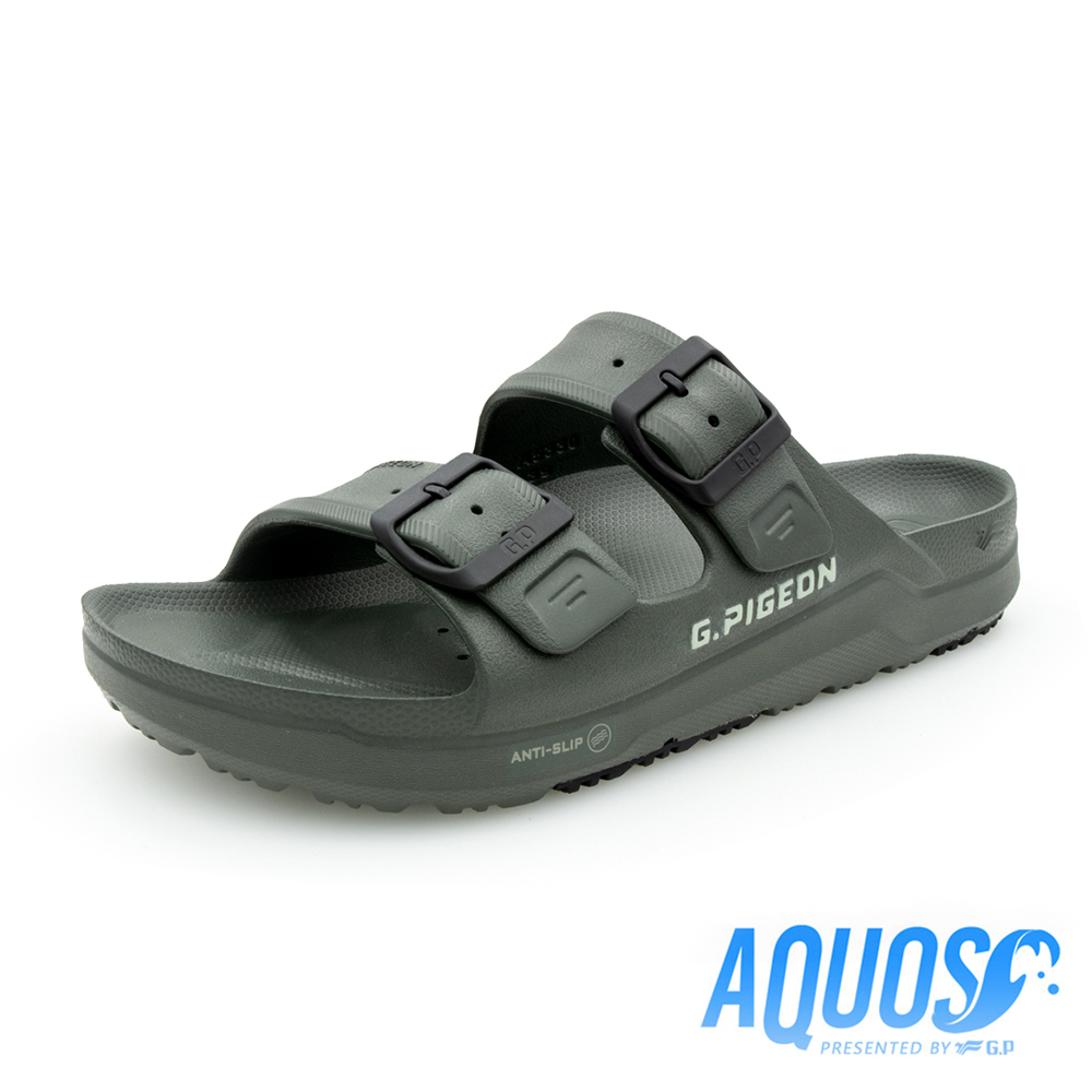 G.P 啟蒙 【G.P】男款AQUOS 綠藻水行鞋A5330-60 叢林綠 (SIZE:39-44/45)