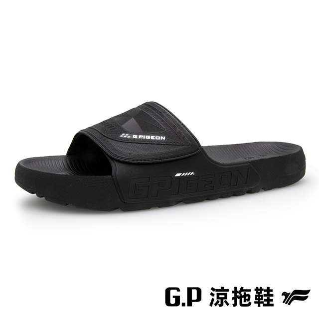 G.P 啟蒙 (男)NEO防水親膚運動套拖鞋 男鞋-黑色