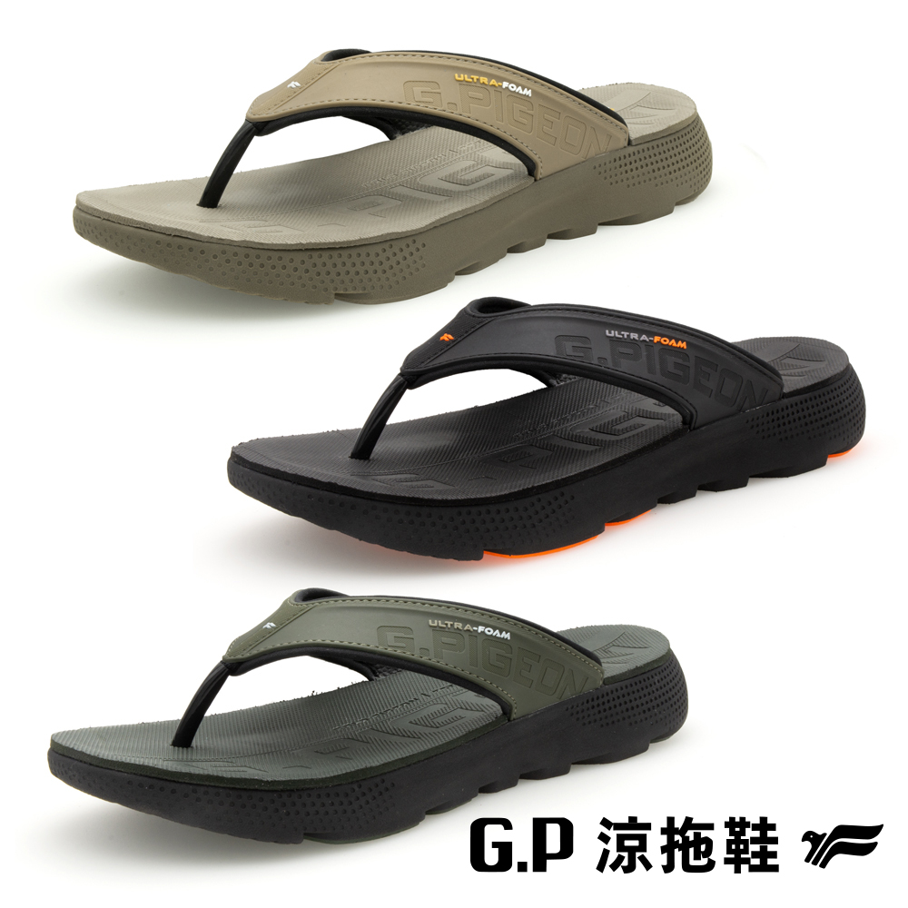 G.P 啟蒙 【G.P】男款輕羽量漂浮夾腳拖鞋 G5666M (SIZE:40-44 )