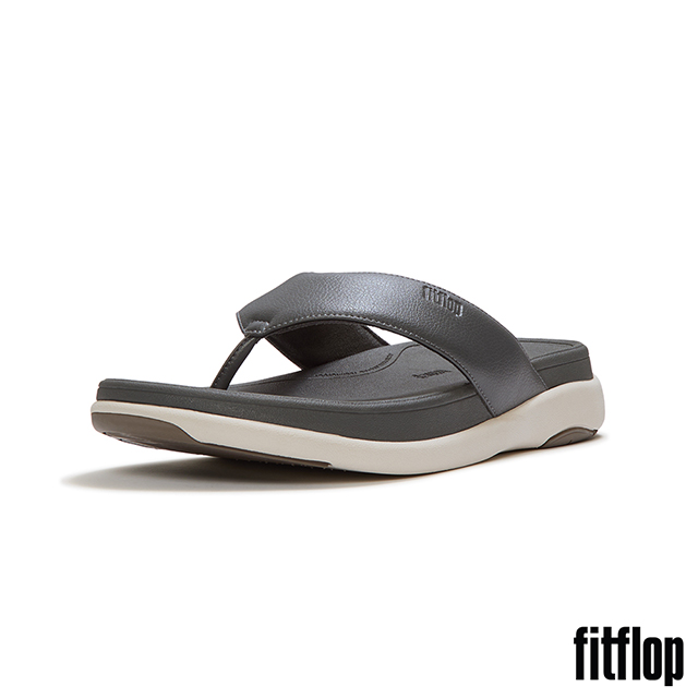 FitFlop F-MODE GO 夾腳涼鞋-男(炭灰色)