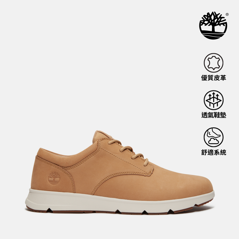 Timberland 男款米色低筒休閒鞋｜A6C8EEN3