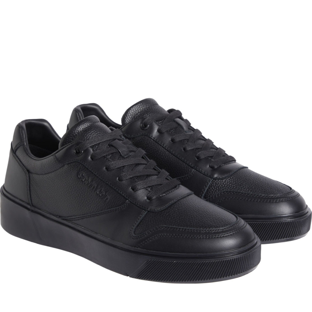 Calvin Klein LOW TOP LACE UP 休閒 TRIPLE 黑色男款鞋