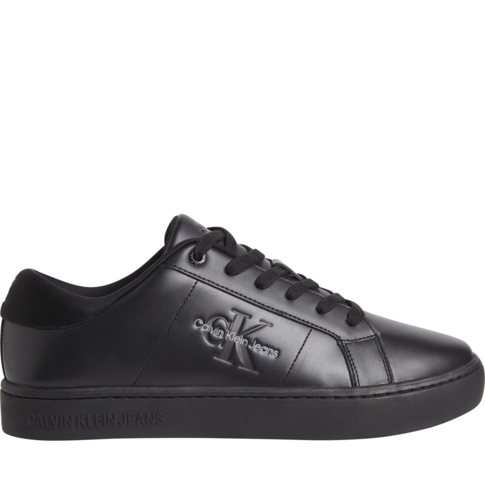 Calvin Klein CLASSIC CUPSOLE LOW 休閒 平底鞋 黑色男款鞋