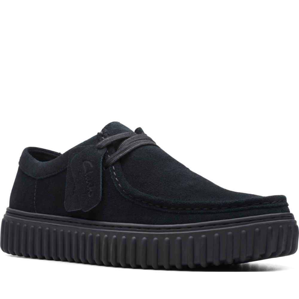 Clarks TORHILL LO 運動鞋 黑色男款鞋