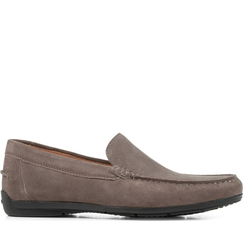 GEOX 健樂士 SIRON MOCCASINS 灰色男款鞋