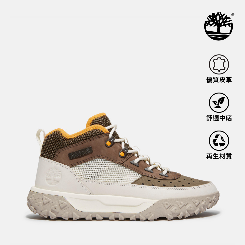 Timberland 男款棕色Motion 6中筒健行鞋｜A6CW1EM5