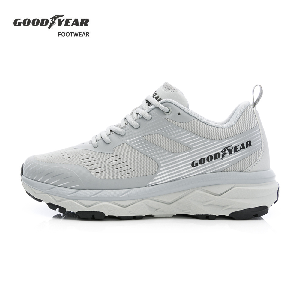 Goodyear 固特異 3E寬楦越野運動鞋/男 輕量 抓地 寬楦 灰(奔馳越野-GAMR53818)