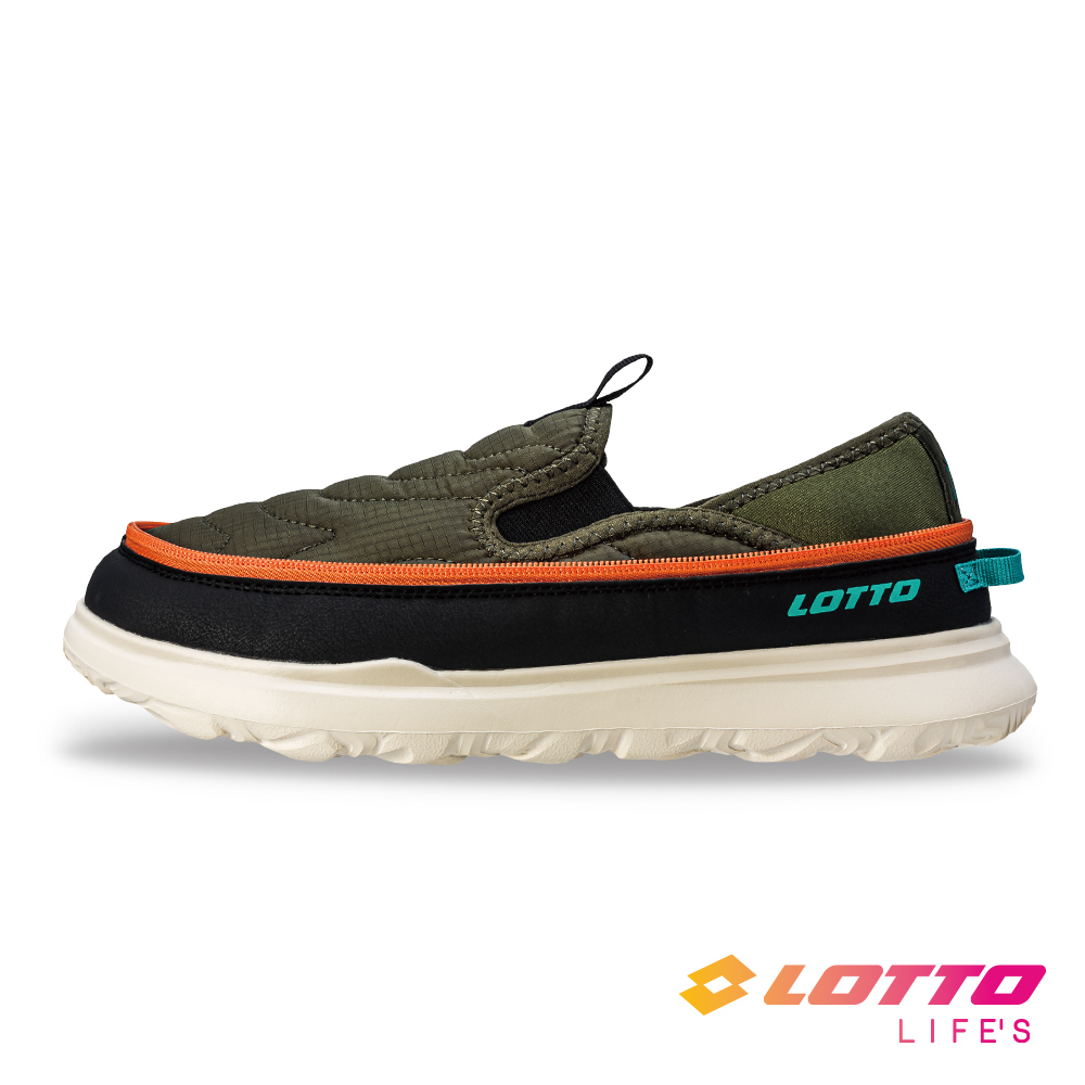 LOTTO 樂得 【LOTTO 義大利】男 KAMPER 休閒便鞋(橄欖綠)