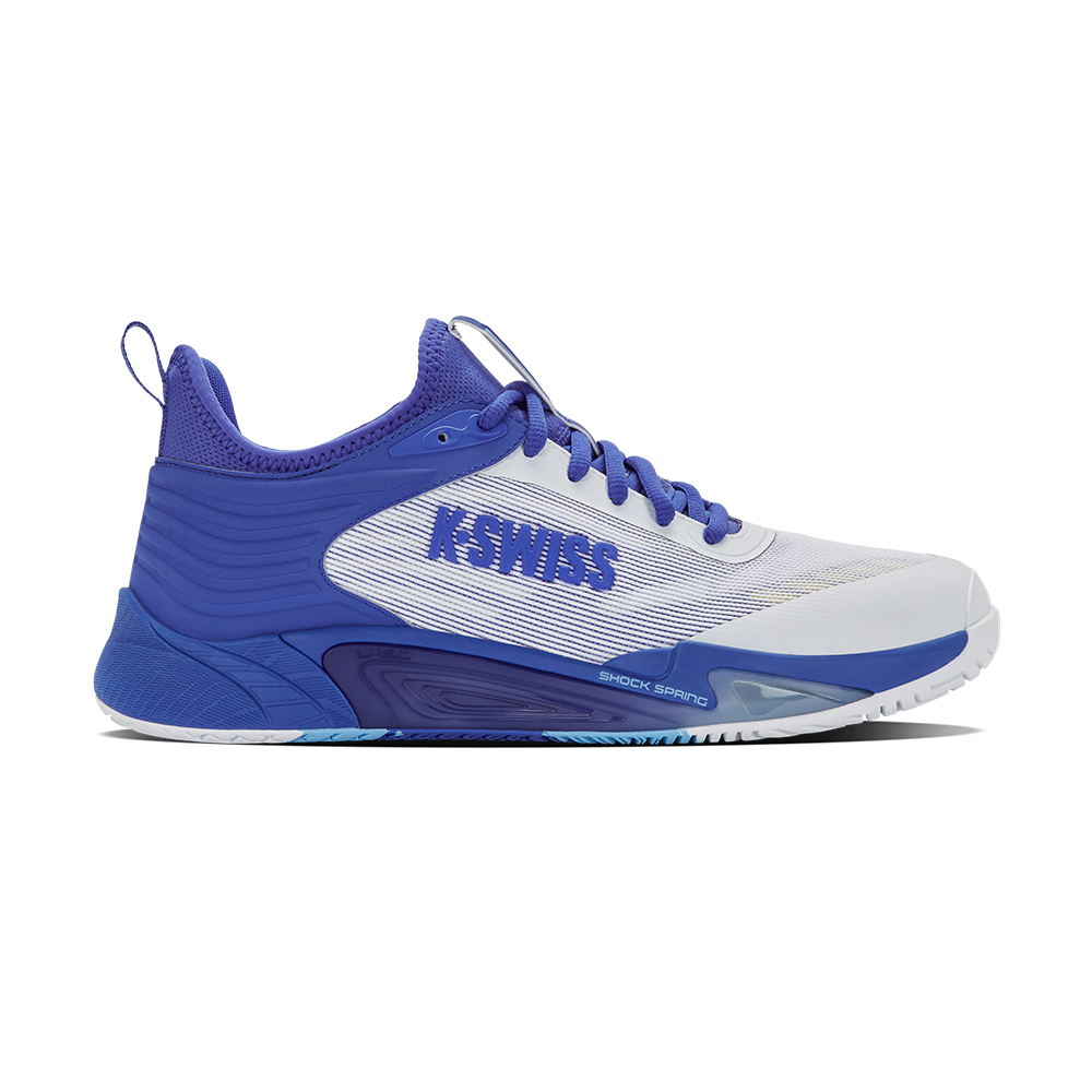 K-SWISS 專業網球鞋 HYPERCOURT PINNACLE 運動 匹克球 男鞋 白藍色 04432-158-M