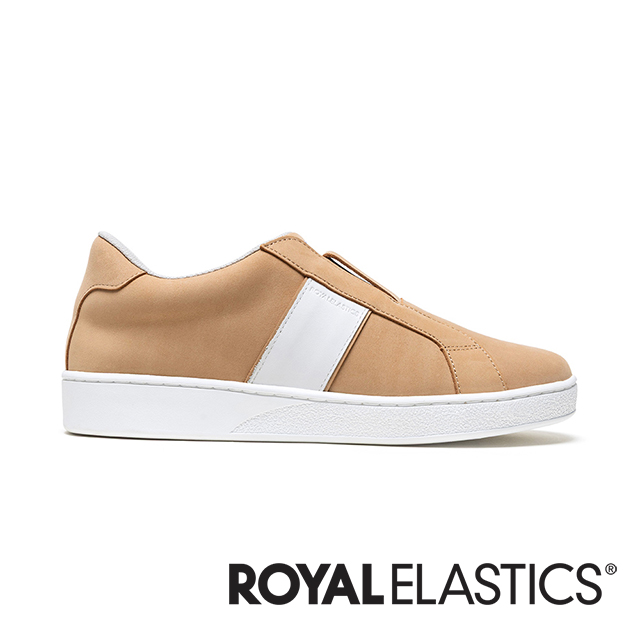 Royal Elastics Bishop 米白真皮運動休閒鞋 (男) 001753-777