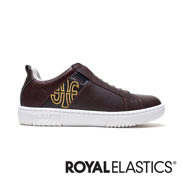 Royal Elastics ICON2.0 棕黑真皮潮流運動休閒鞋 (男) 006553-773