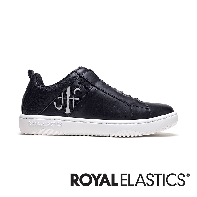 Royal Elastics ICON2.0 黑深藍真皮潮流運動休閒鞋 (男) 006553-990