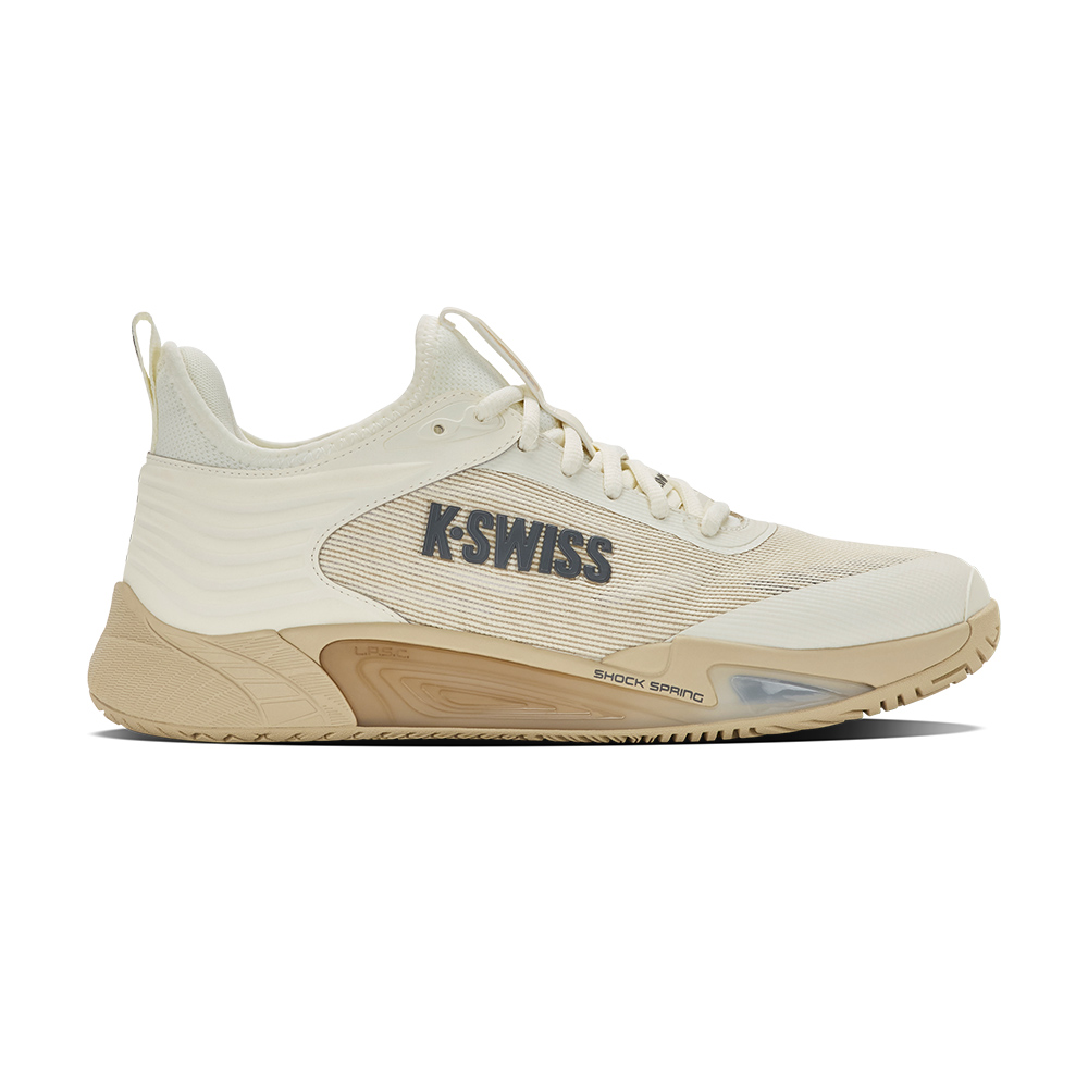 K-SWISS 經典運動鞋 HYPERCOURT PINNACLE 休閒 男鞋 奶油白卡其色 04432-159-M