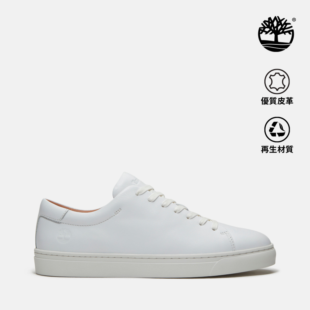 Timberland 男款白色休閒鞋|A5TFEEM2