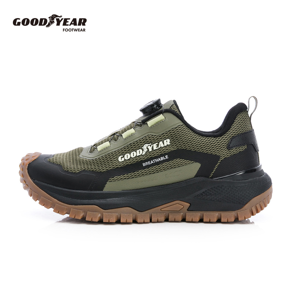 Goodyear 固特異 3E寬楦旋轉扣越野運動鞋/男 透氣 耐磨 Q彈 深藍(氣旋系列-GAMR63855)