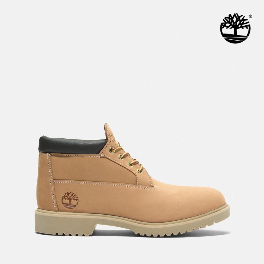 Timberland 男款小麥色防水中筒休閒鞋|50061231