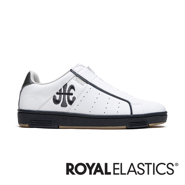 Royal Elastics ICON OG 白黑真皮運動休閒鞋 (男) 001962-009